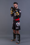 ICON Boxing Gloves Black/Gold 16oz