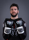 ICON Boxing Gloves Black/White 16oz