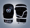 ICON Boxing Gloves Black/White 16oz