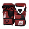 Top Pro Fighter Gloves Red & White 16oz